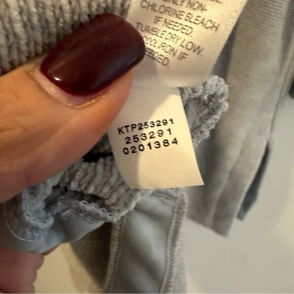 J.Jill Gray Loungewear Cloud Soft Velour Knit Boatneck Tunic Sweater Size XL NWT - Picture 11 of 12